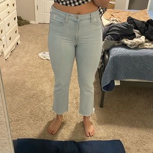 Light Wash Joes Jeans high rise jeans